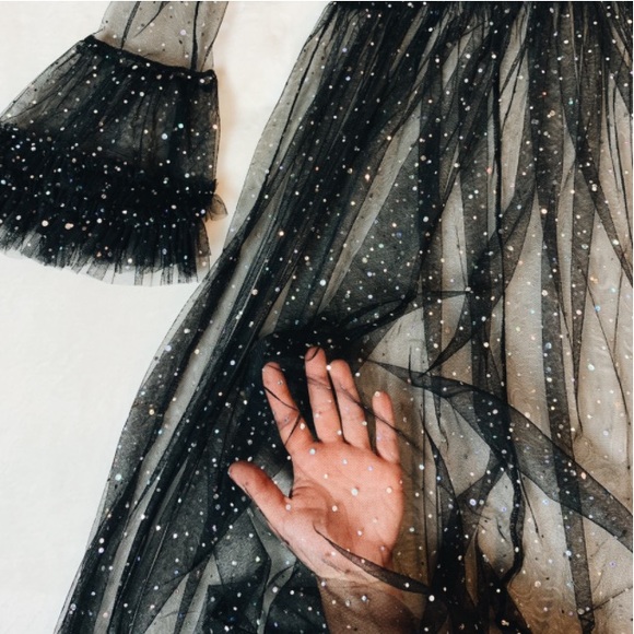 Layered Ruffle Cuff Dress - Picture 3 of 4